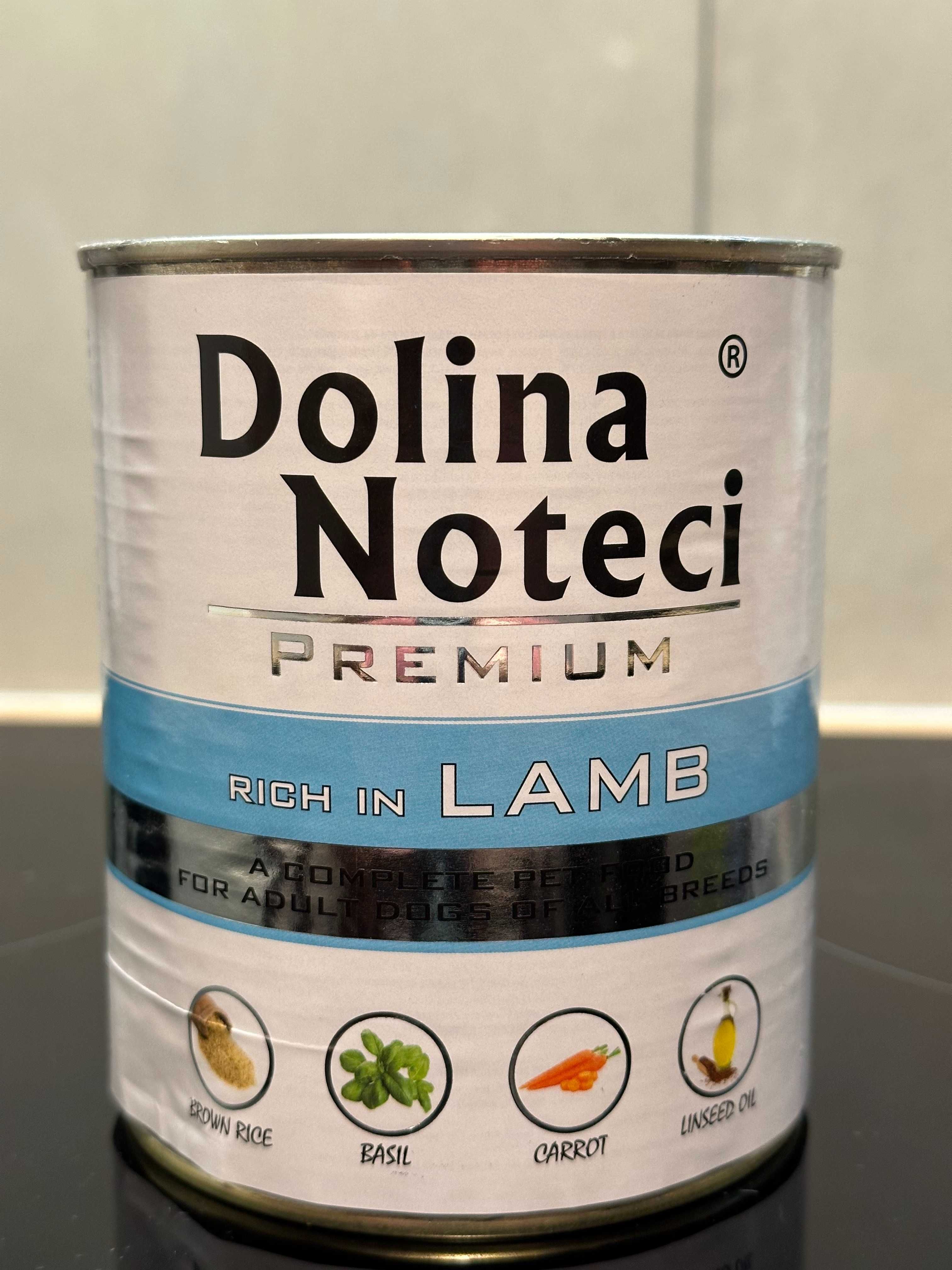 Dolina Noteci Premium karma dla psa bogata w jagnięcinę 12 x 800g