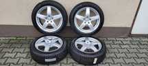 Alufelgi DEZENT 5X112 z oponami 205/55 R17 zima