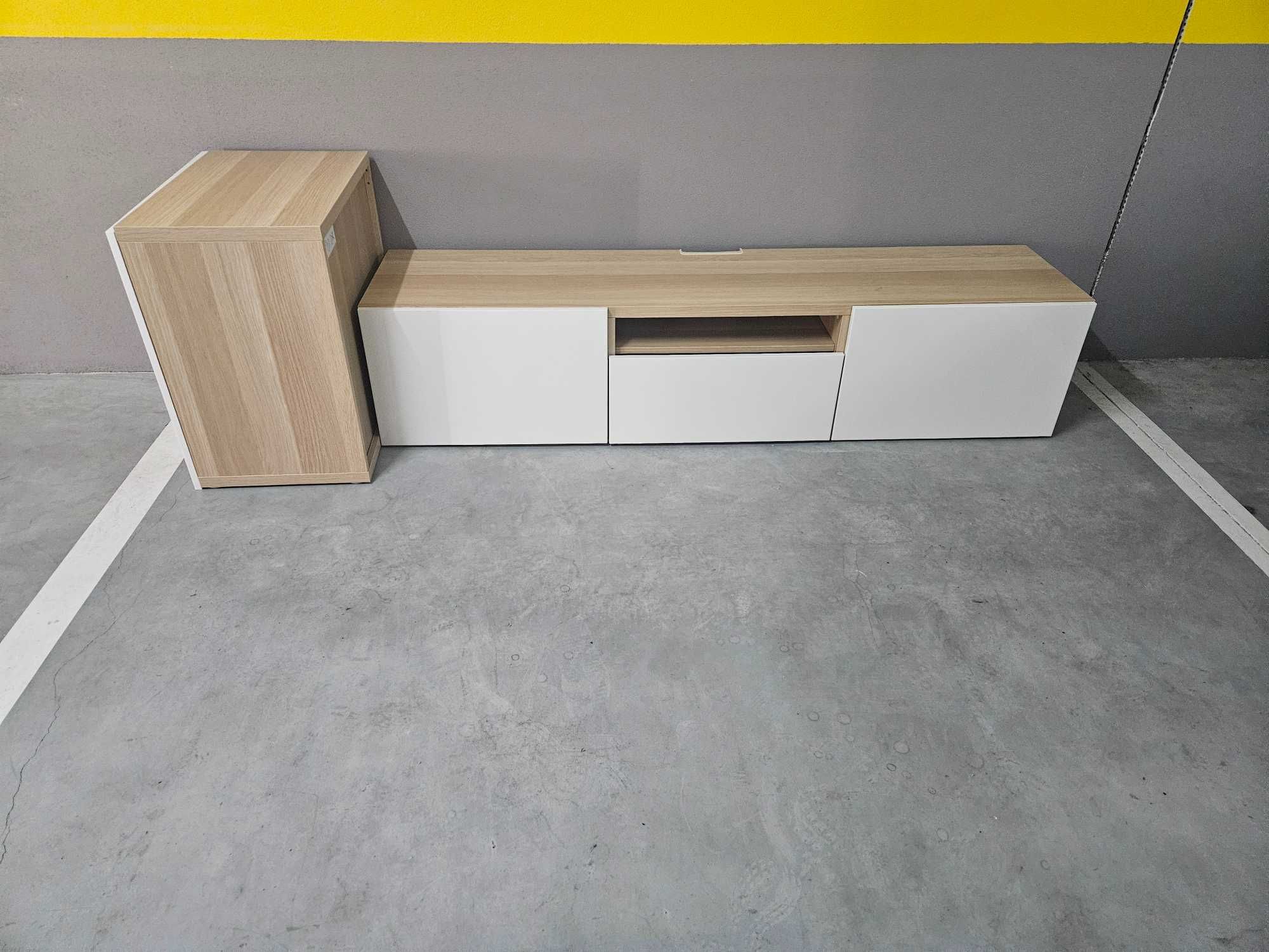 Movel tv ikea duas peças