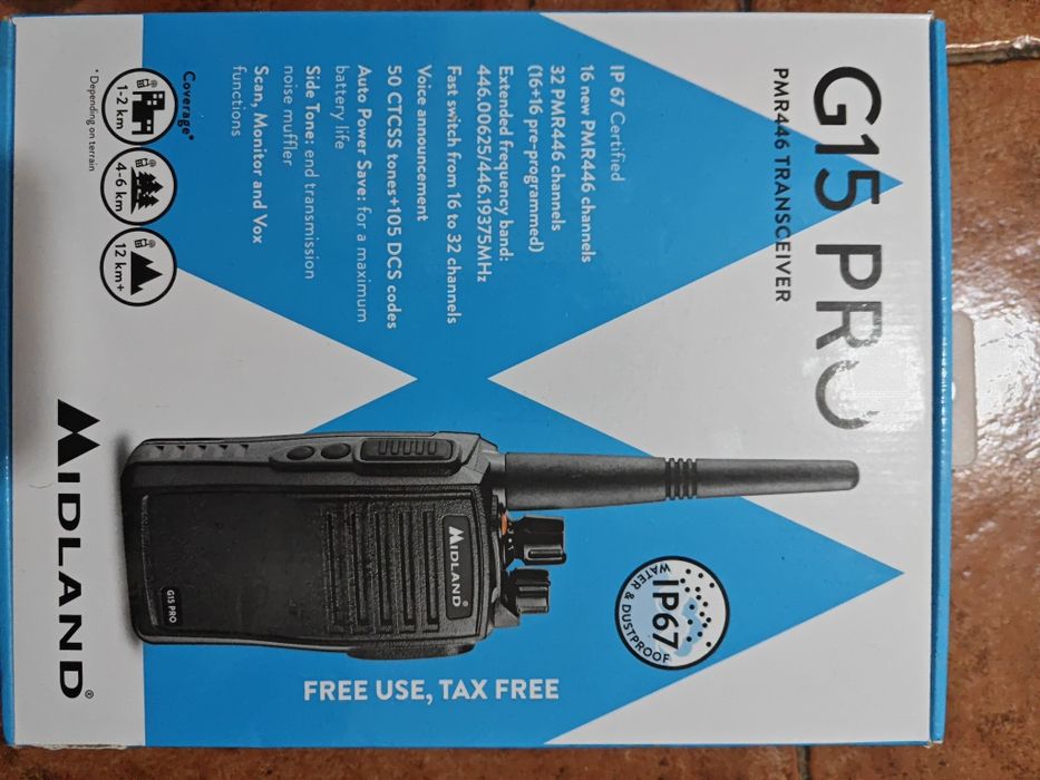 Walkie-talkie Midland G15 Pro
