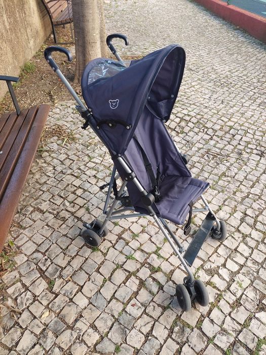 Carrinho passeio azul bebe