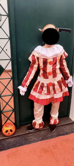 Disfarce palhaça assassina