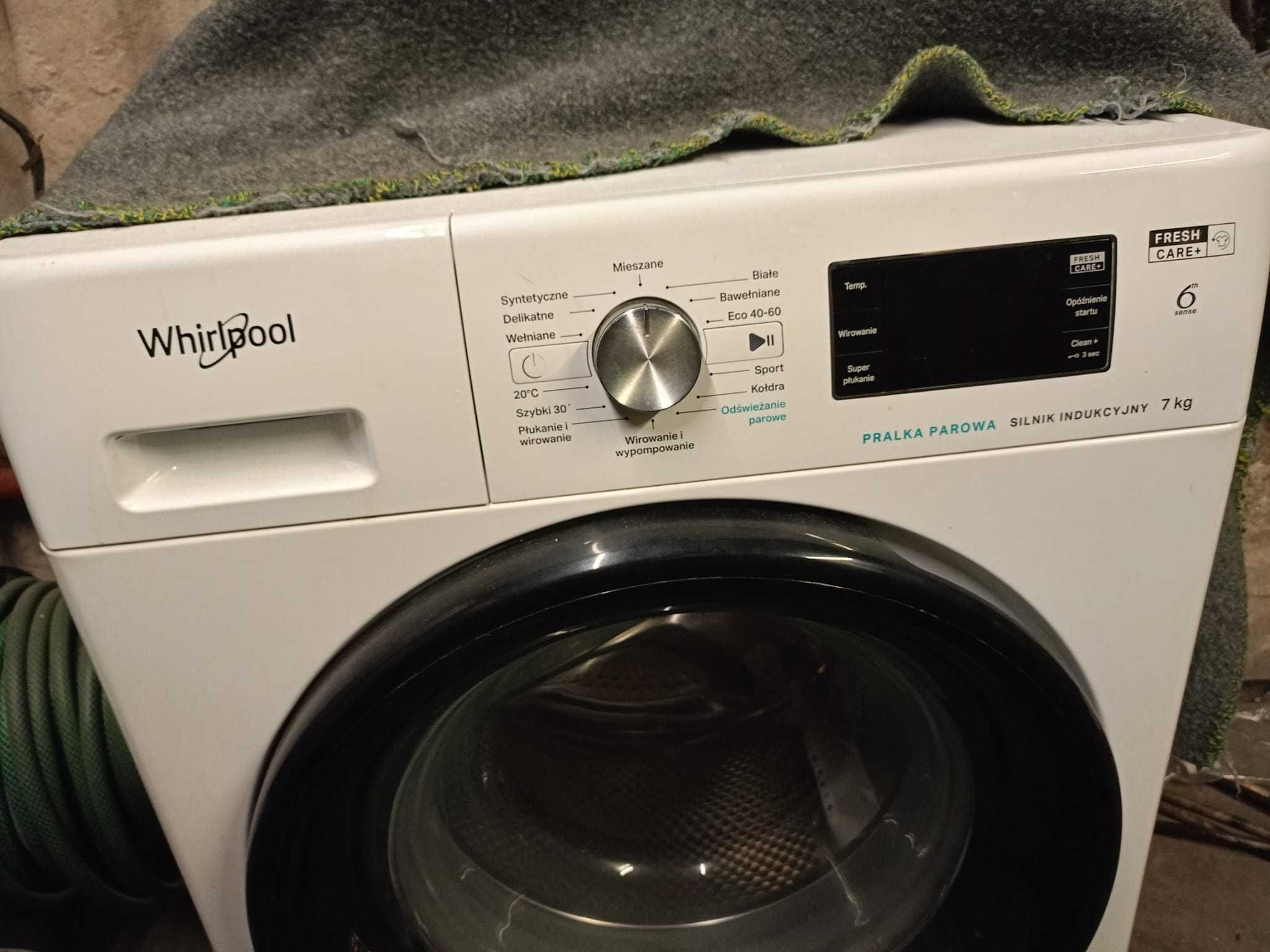 Pralka parowa WHIRLPOOL 7 kg FRESH CARE+ po serwisie