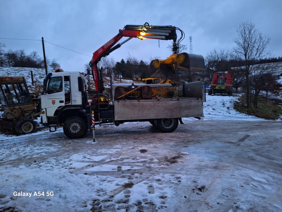 Usługi koparką prace ziemne transport kruszywa  usługi hds