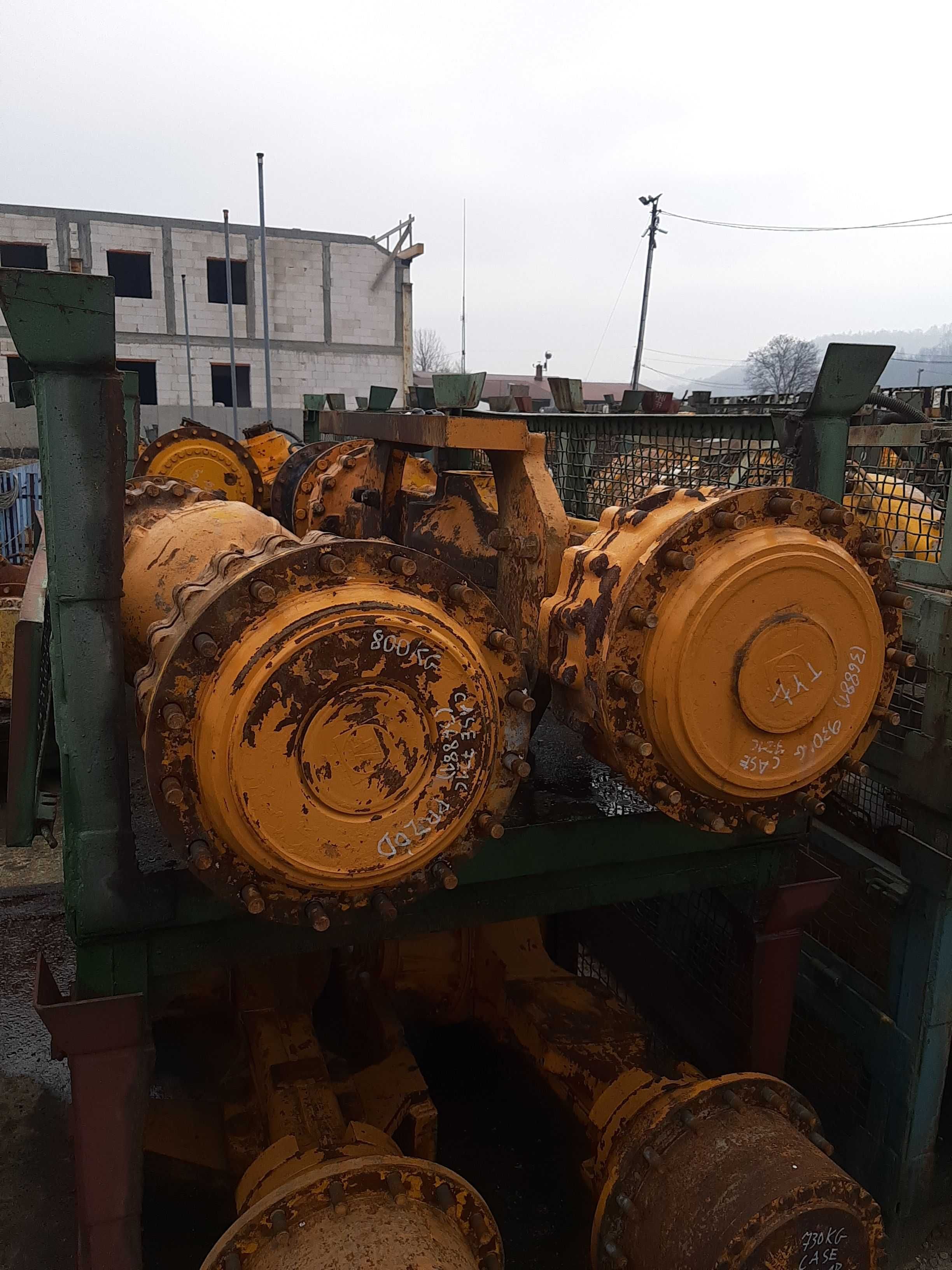 Mosty do ładowarki kołowej Case 721C. MT3085/DK. MT3075/CK