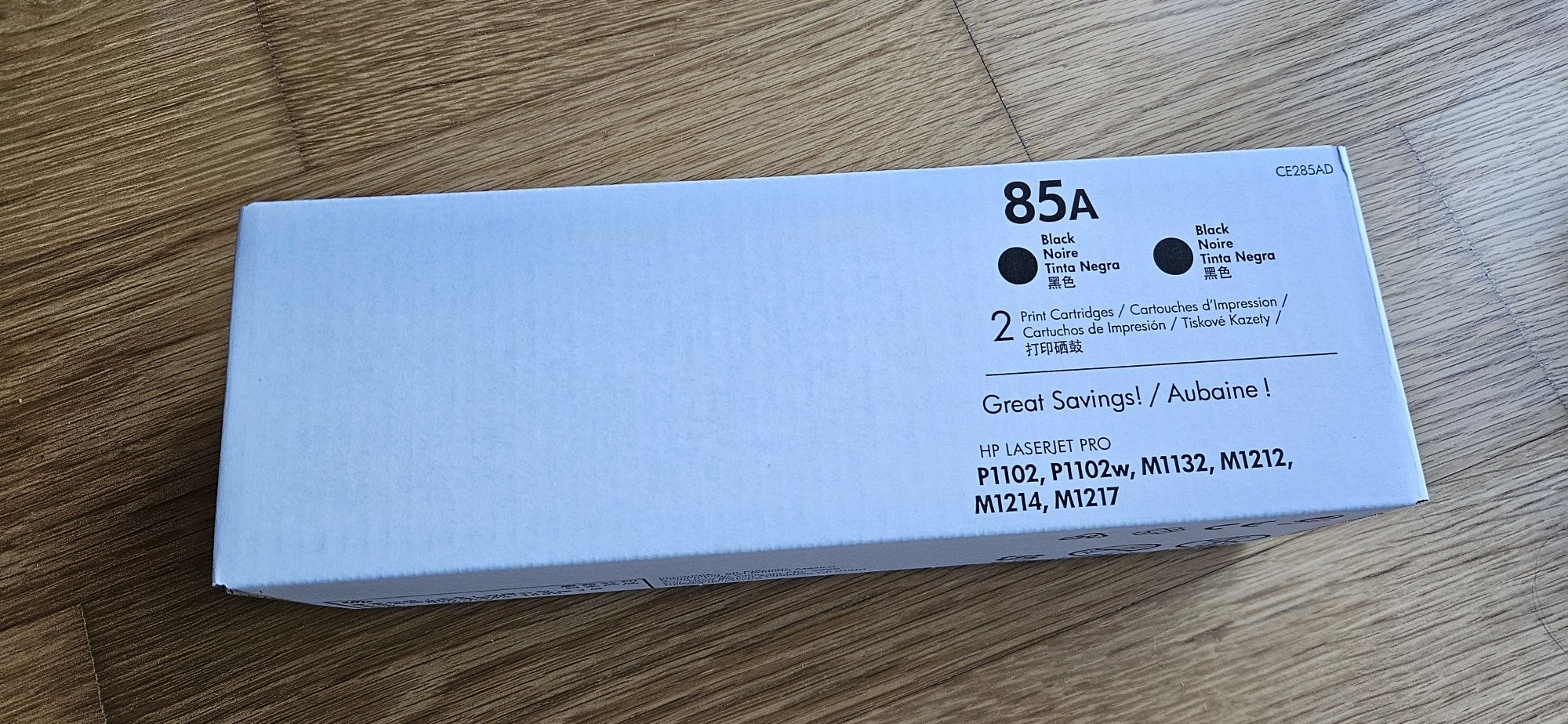 1 Toner HP 85A Preto - NOVO!