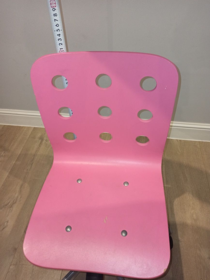Krzesło obrotowe regulowane dziecięce