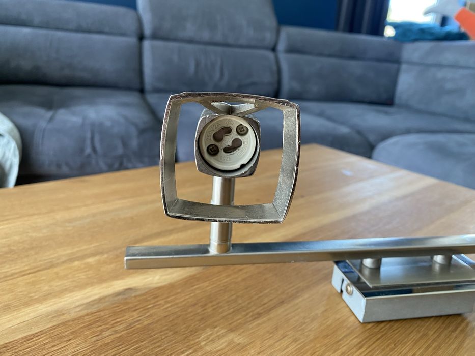 Kinkiet podwojny, satynowy