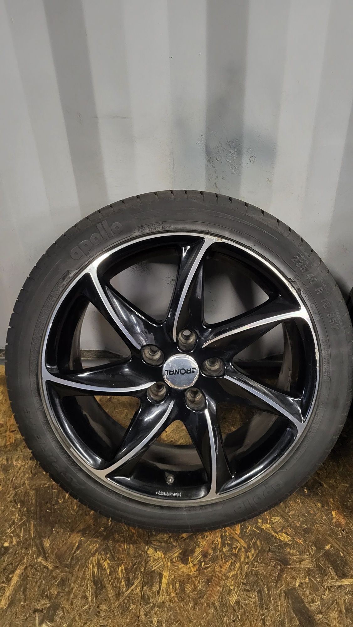 Alufelgi Ronal 18" 5x120 z 235/40 BMW 3 E90 F30 5 E60 Opel Insignia T5