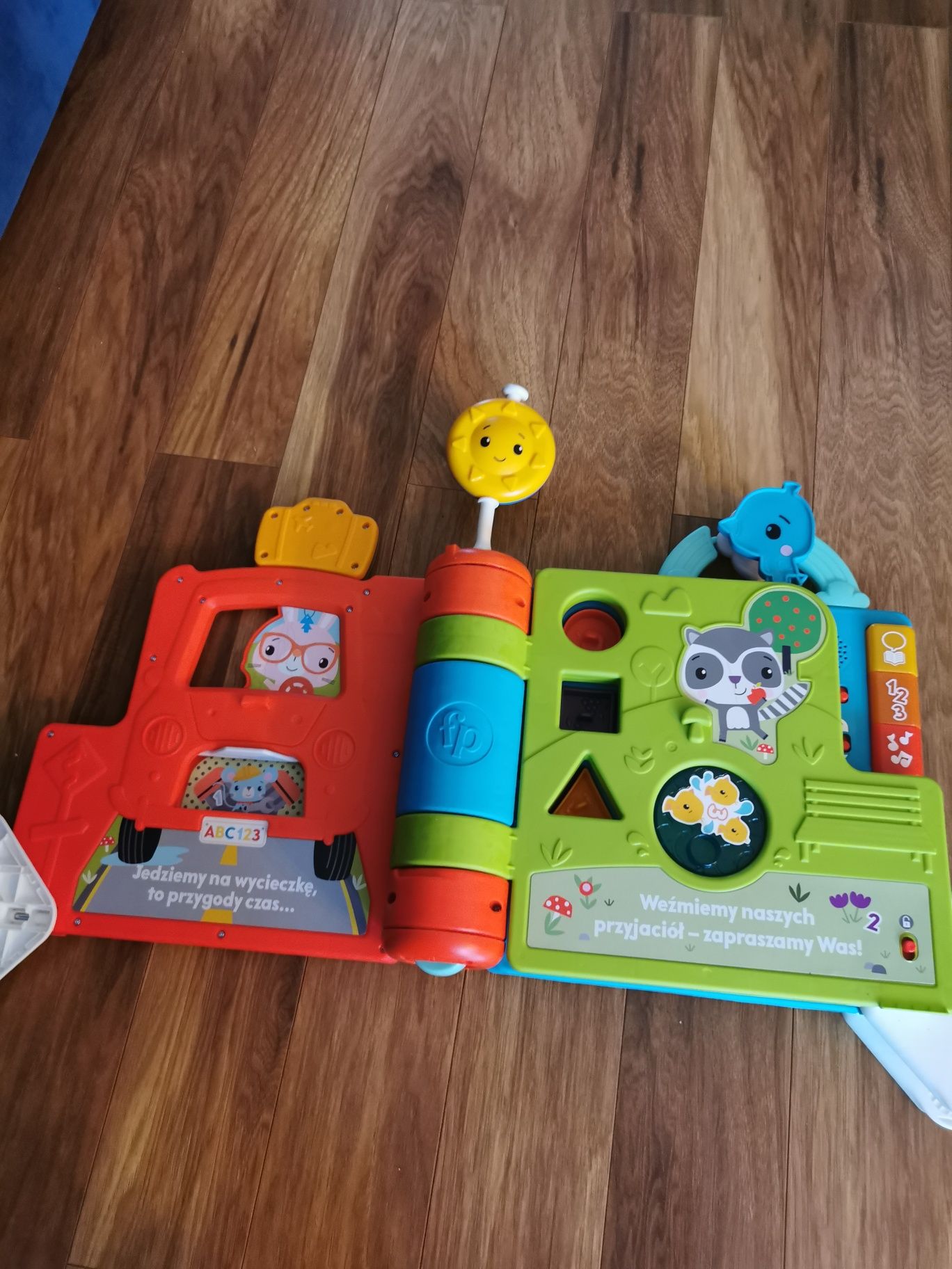 Książeczka interaktywna Giga Fisher price