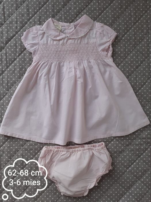 Letnia paka ubranek dziewczynka 62/68 cm 40 sztuk 3-6 miesięcy