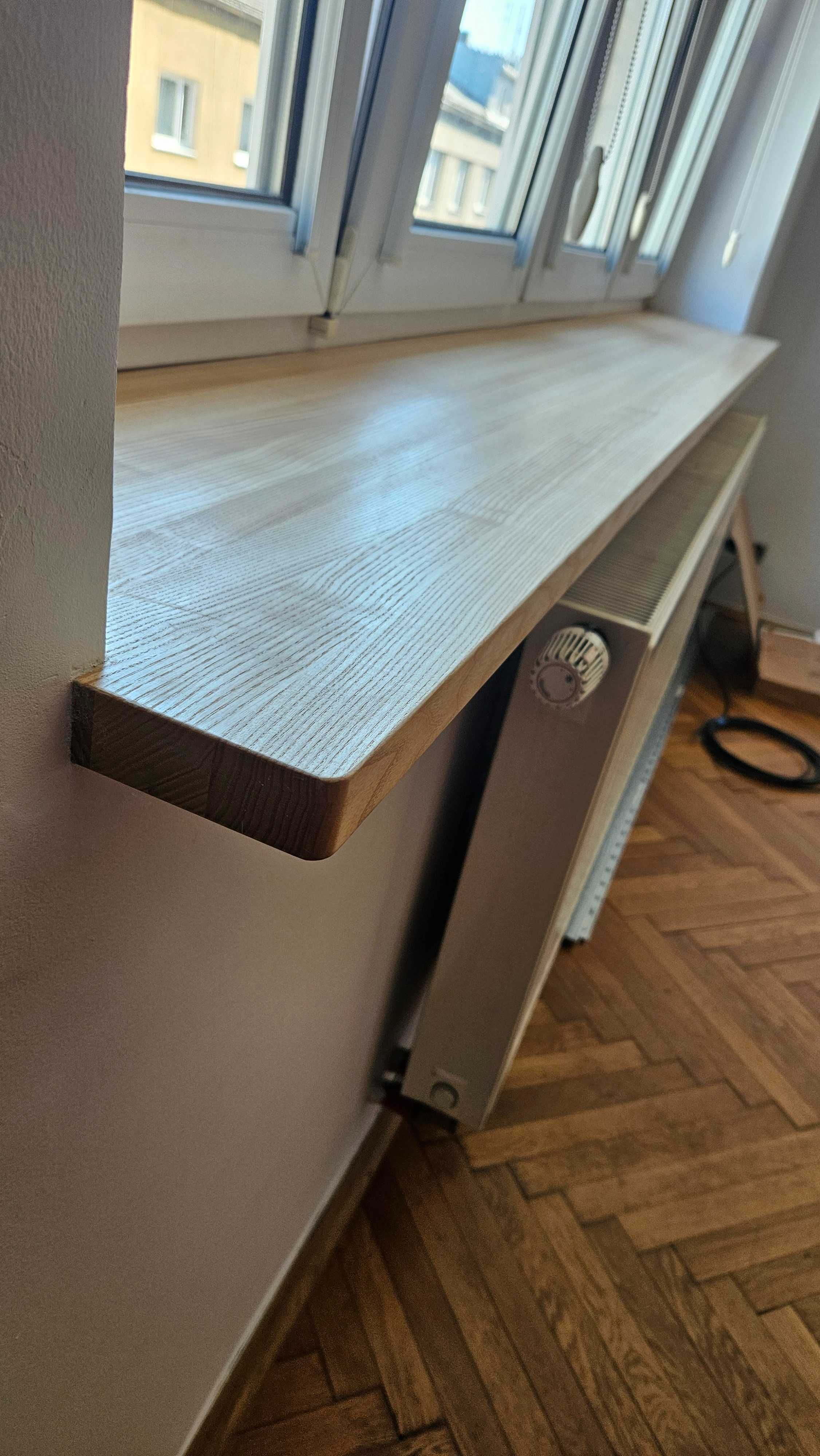 Parapety dębowe na wymiar (również inne gatunki )