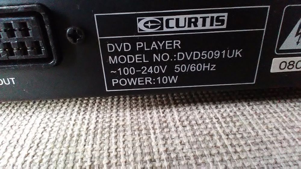 DVD 5091 PLAYER Curtis