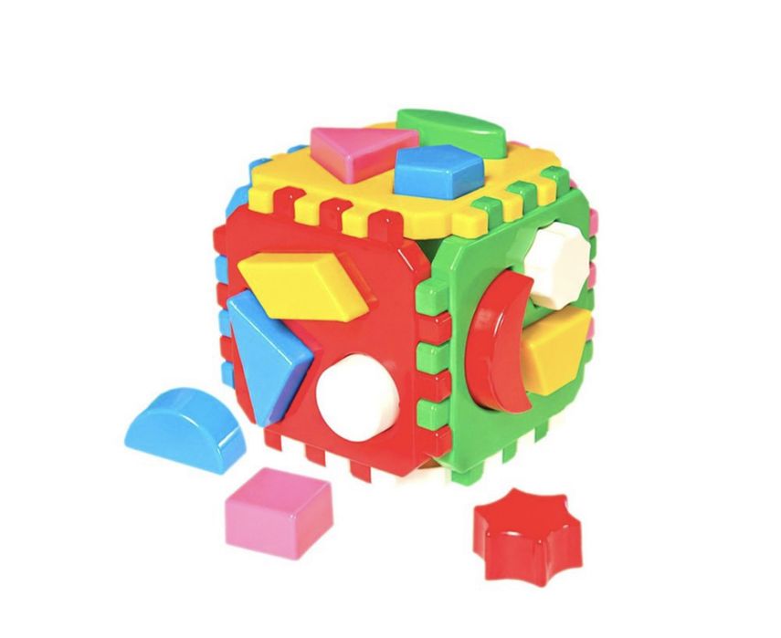 Игрушка-сортер "Educational cube", 24 эл, куб конструктор