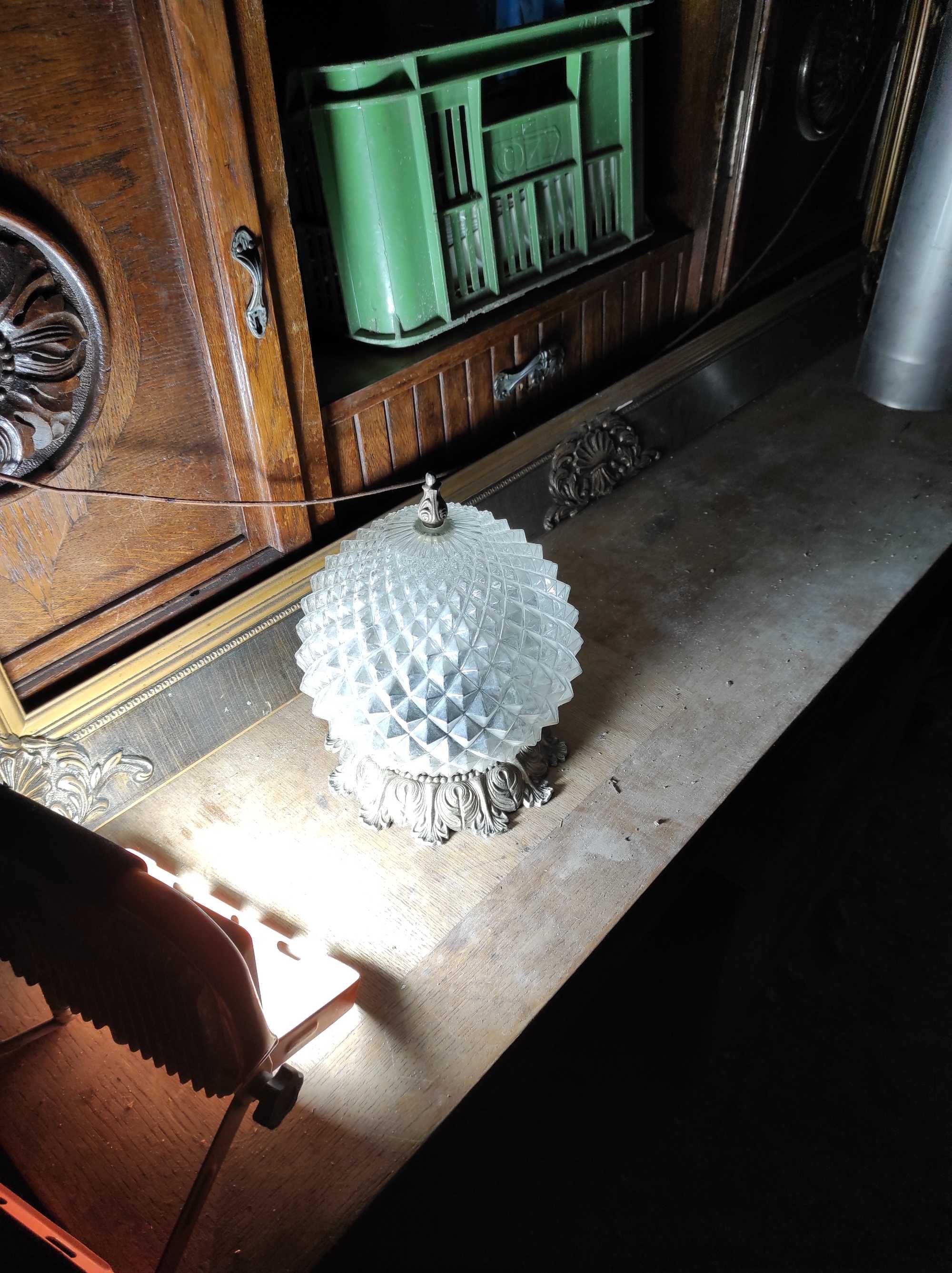 Lampy wiszące i stojące antyk