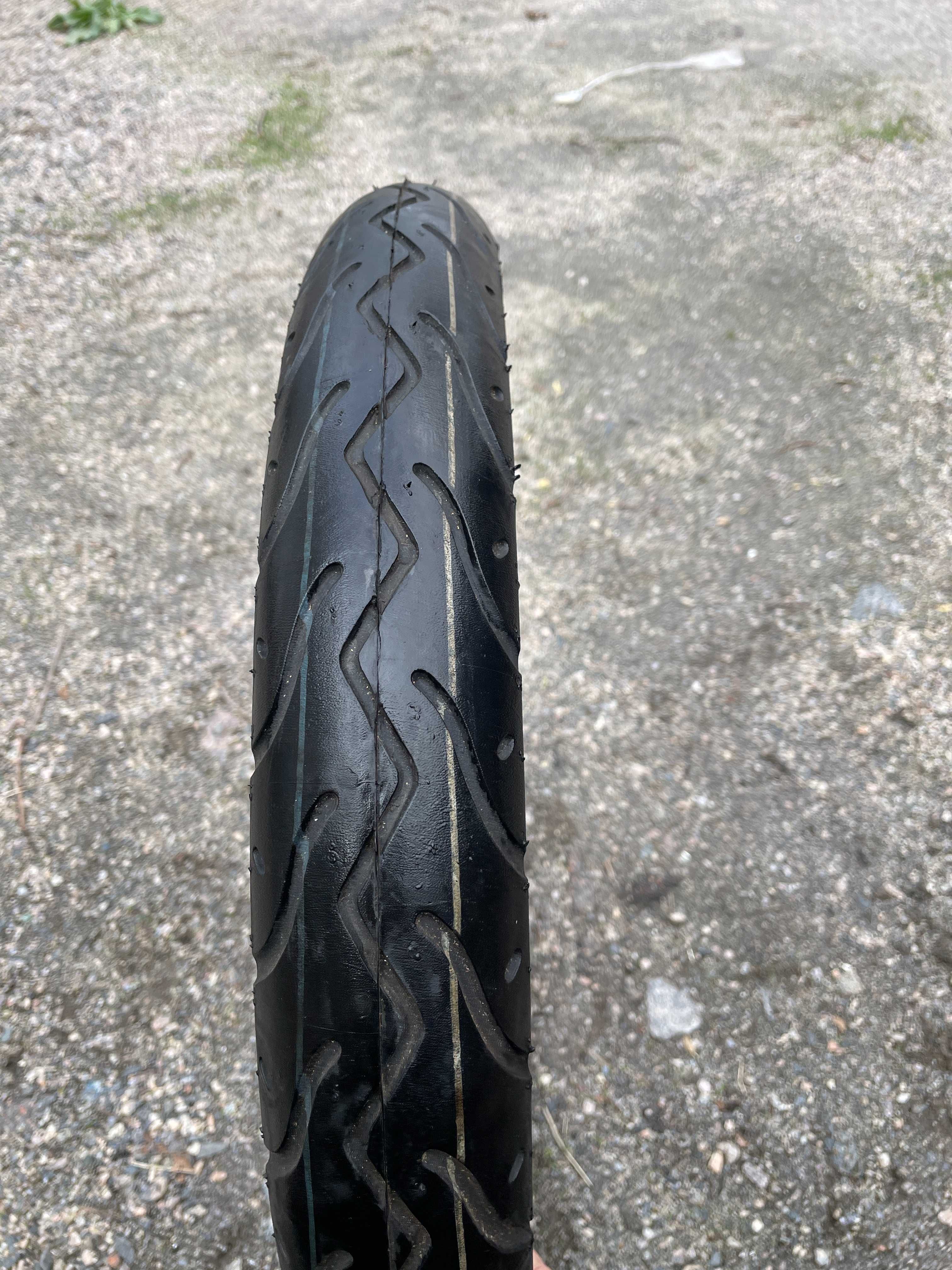 Нова мотошина 12–16" 2.50–3.50 та 80/80–90/80 Michelin, Continental