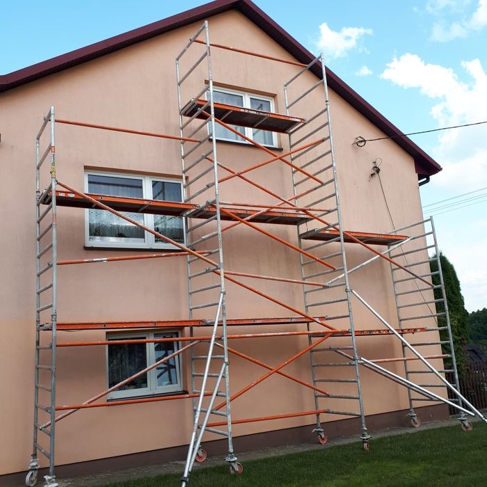 Wypożyczę rusztowanie aluminiowe jezdne
