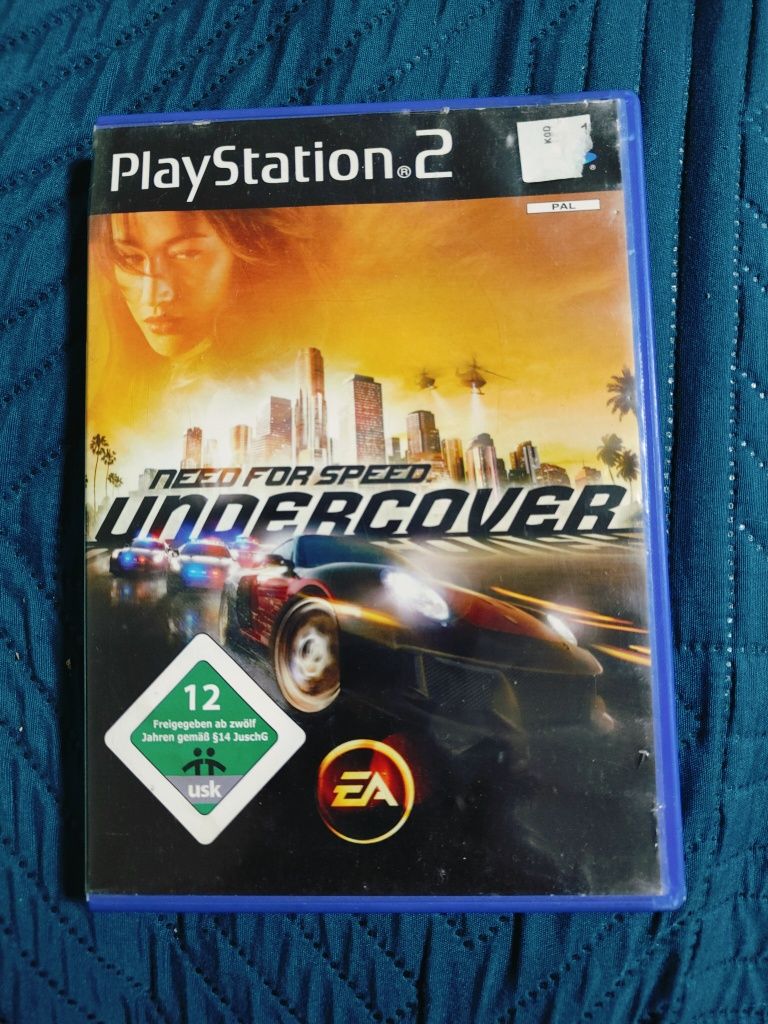 Sprzedam gre na konsole PS2 Need for speed undercover gra Pudełkowa