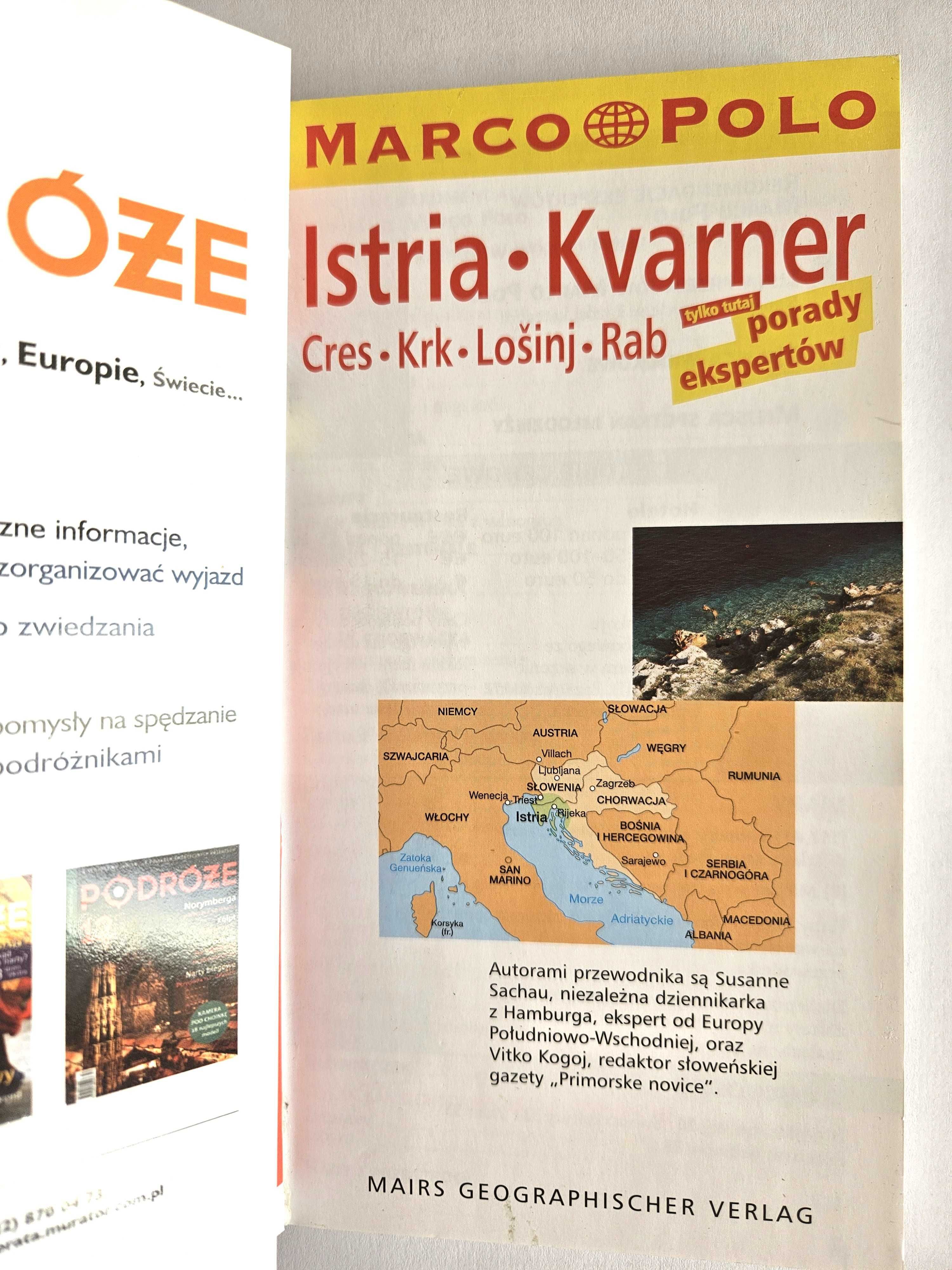 ISTRIA KVARNER Przewodnik Marco Polo