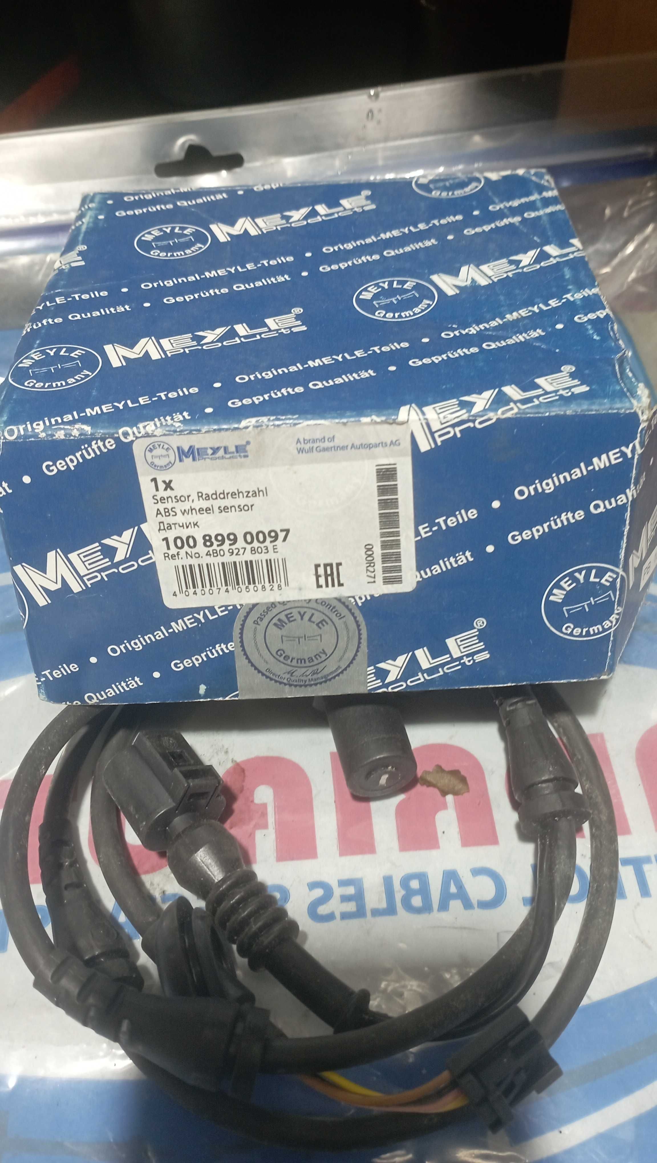 Датчик АБС - (4B0927803E) MEYLE 1008990097