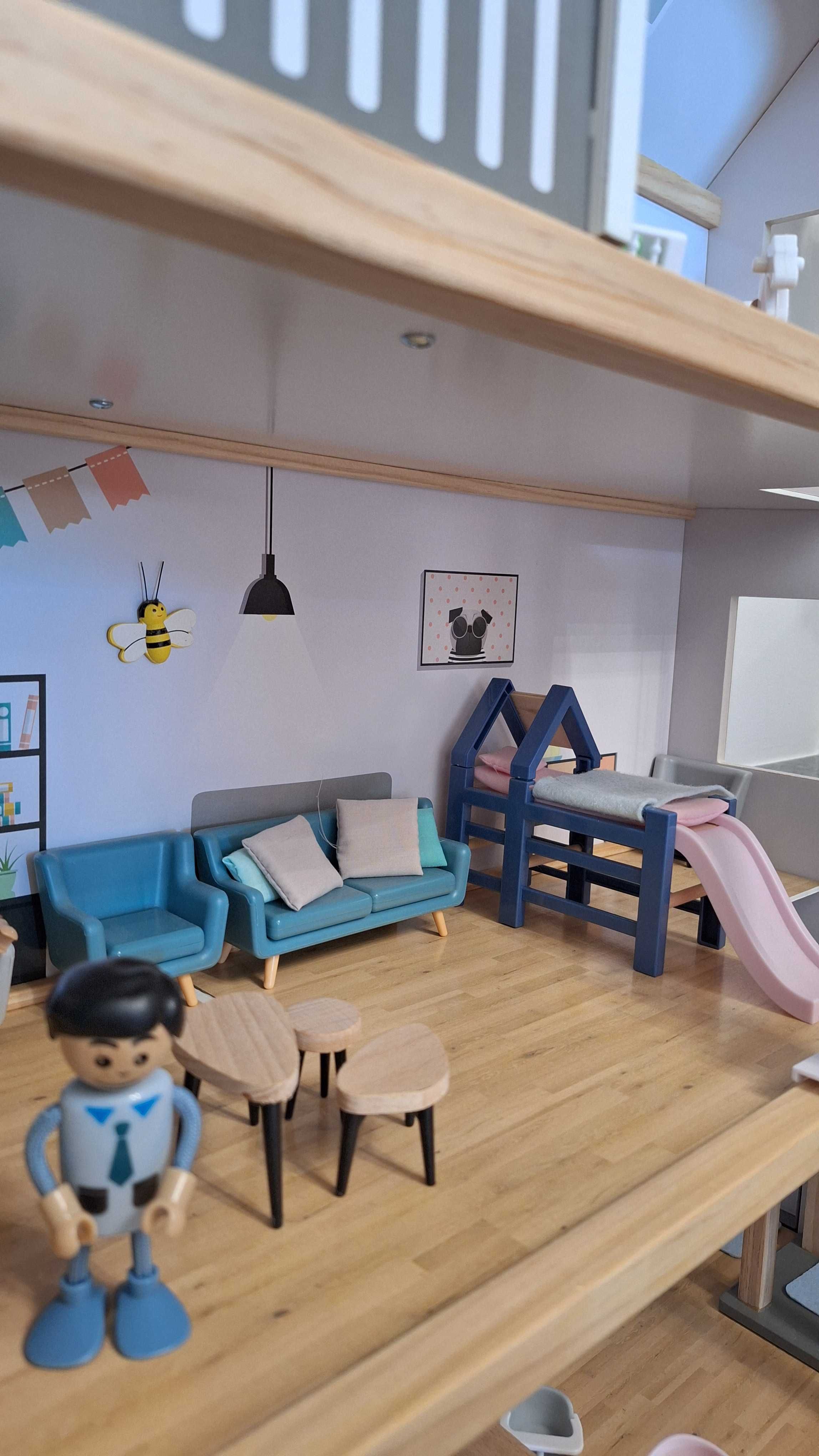 Casa de bonecas + acessórios