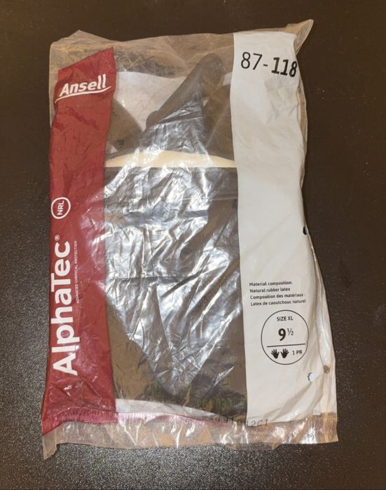 Rękawiczki lateksowe AlphaTec Ansell