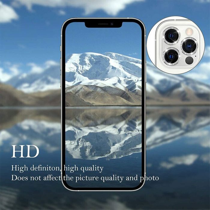 Tel Protect HARD DIAMOND iPhone 16 Pro/Pro Max srebrne (3 szt)