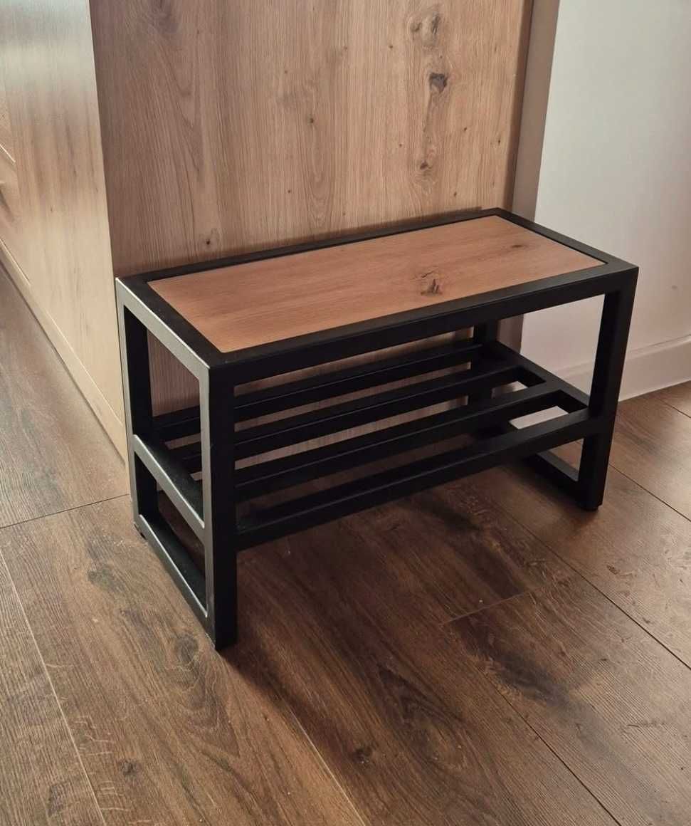 Loftowa szafka na buty