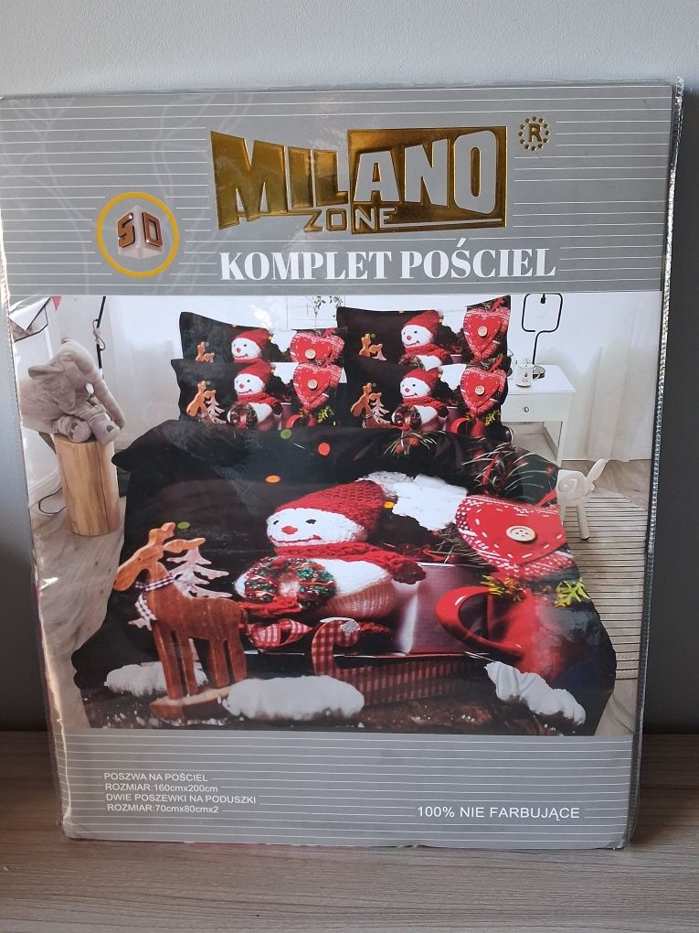 Komplet pościeli świątecznej