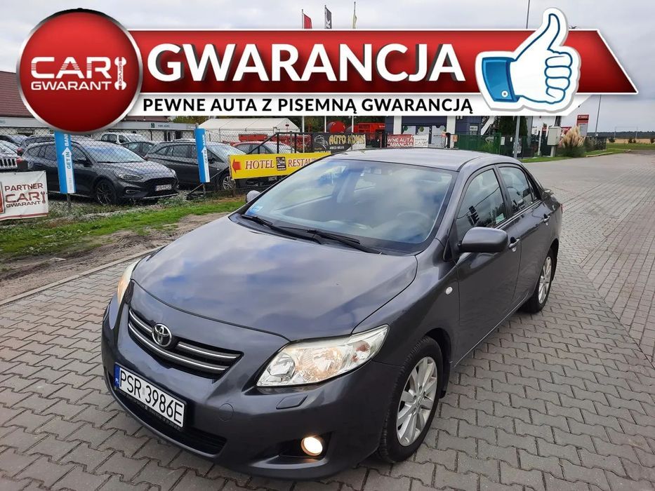 Toyota Corolla Toyota Corolla E15 Sedan 2008r 1.6 124KM Benzyna SalonPolska Klima ALU
