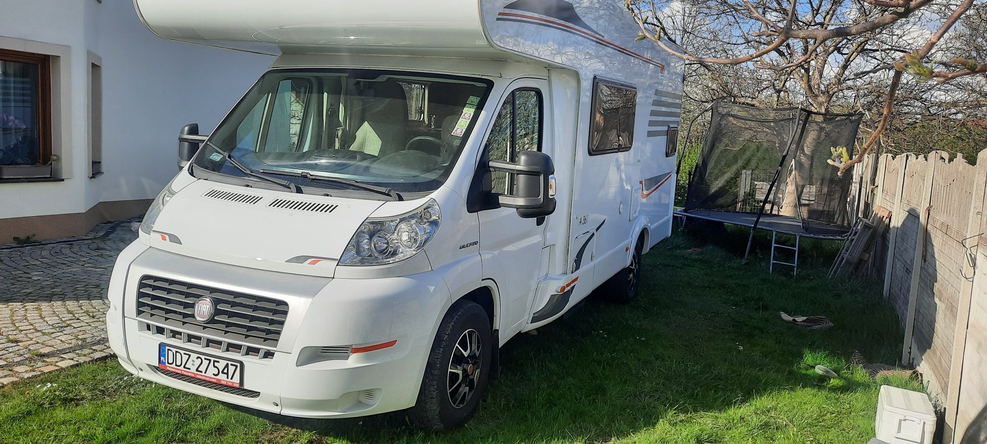 Kamper Fiat CAPRON 6 osób 2,3D 4 lata w Polsce 1 właściciel w kraju