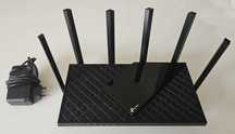 Router TP‑Link Archer AX73 (AX5400, Wi‑Fi 6) – jak nowy.