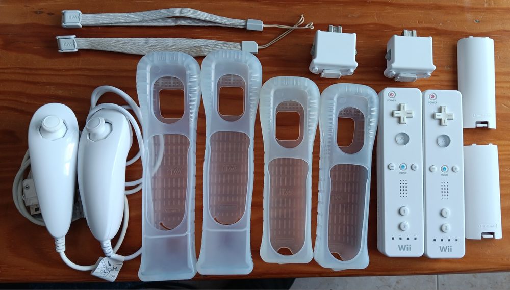 Vários artigos Nintendo Wii