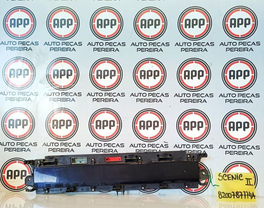 Quadrante Renault Scenic 2, referência 820078774A,  8200704463A, 8200494955A .