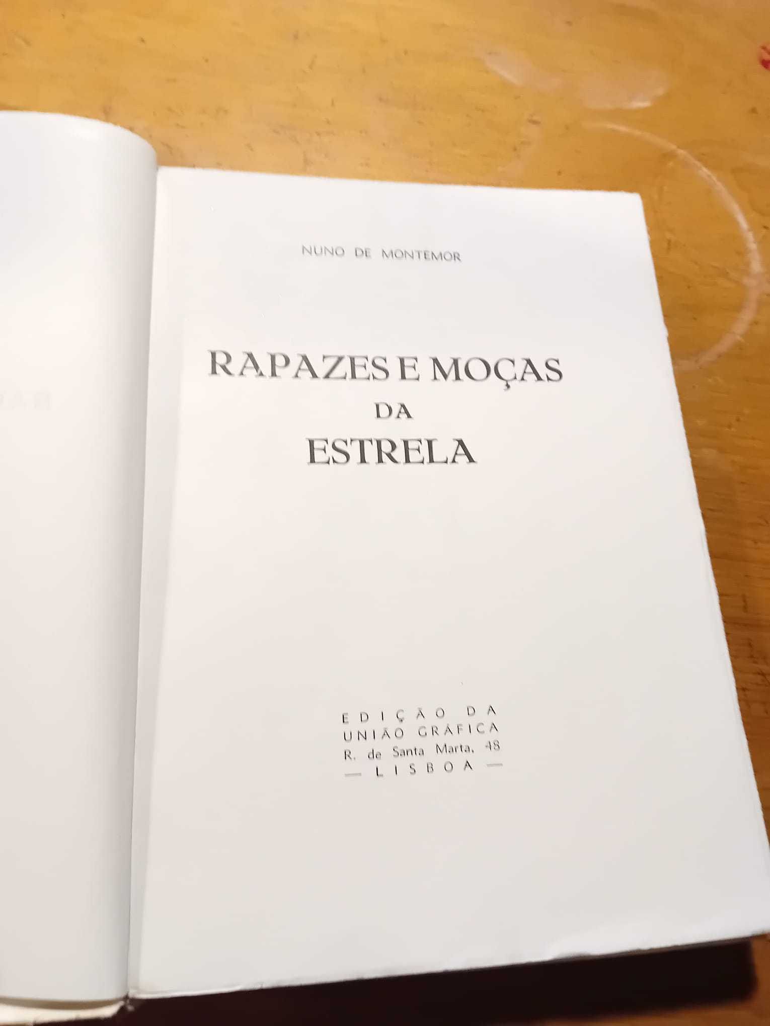 Nuno de Montemor, Rapazes e Moças da Estrela
