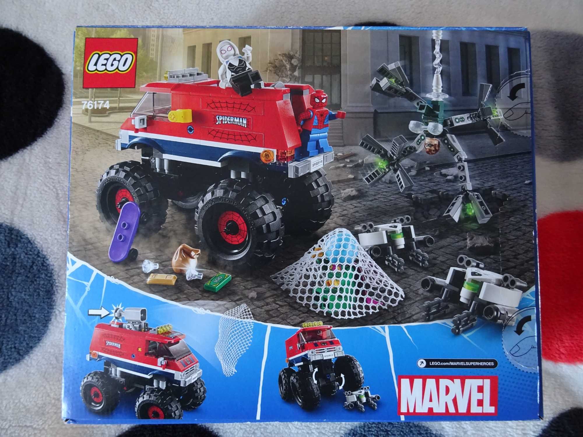 Nowy zestaw Lego Marvel Spiderman 76174 Spiderman Monster Truck