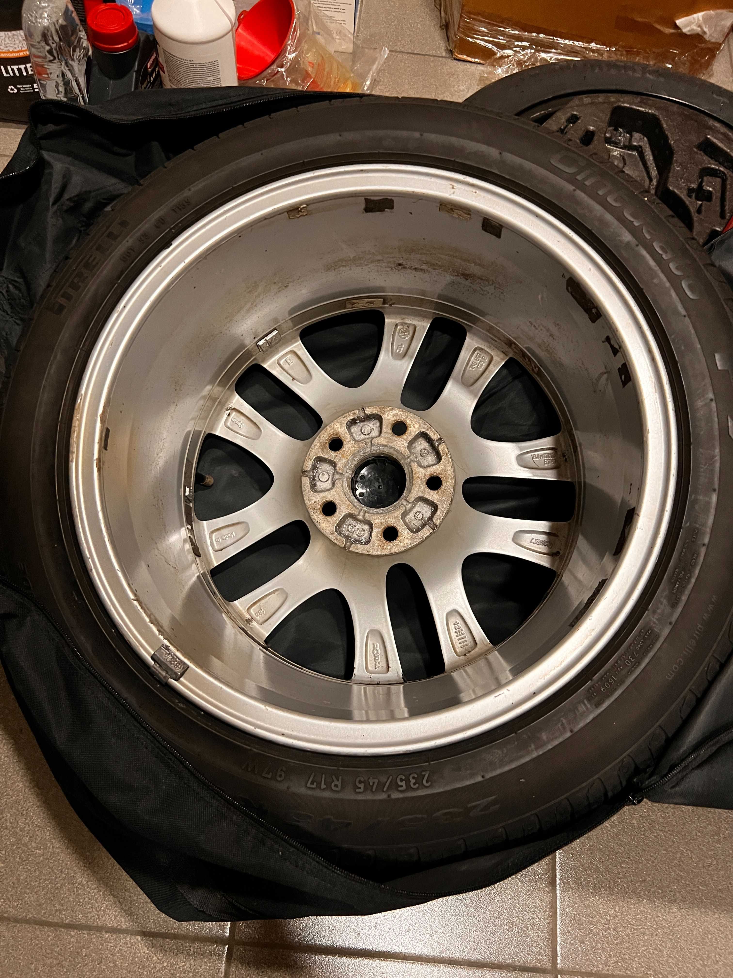 Оригинальные литые диски Donington VW Scirocco R17 5x112