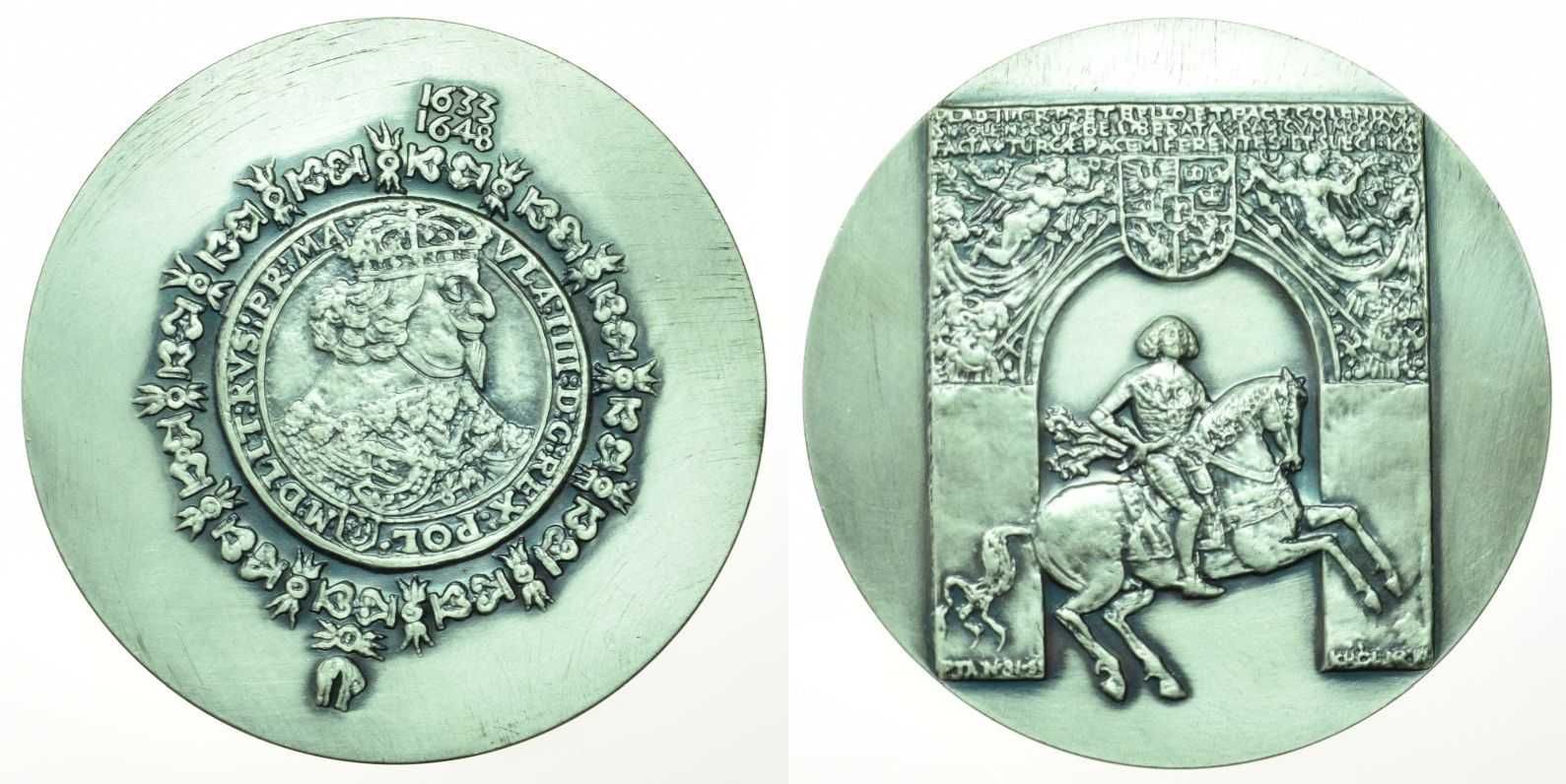 Medal Władysław IV Waza Seria Królewska