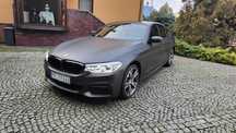 BMW Seria 5 BMW 530I Ix Drive super stan czarny mat metalic