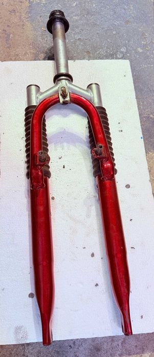 Zabytkowy widelec amortyzator rowerowy z lat  1990/2000
