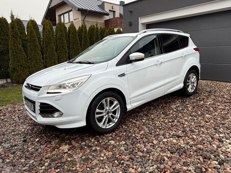 Ford Kuga 2.0 Diesel Manual Titanium Plus Bezwypadkowy Ledy Navi Super Stan