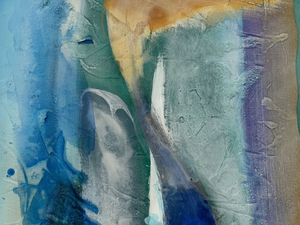 Arte abstracta - “in my bubble” Óleo s tela