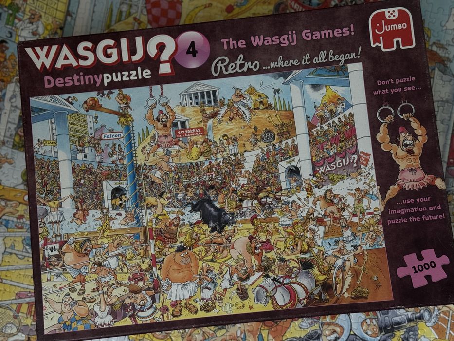Пазлы Jumbo Wasgij Retro 4 на 1000 элементов