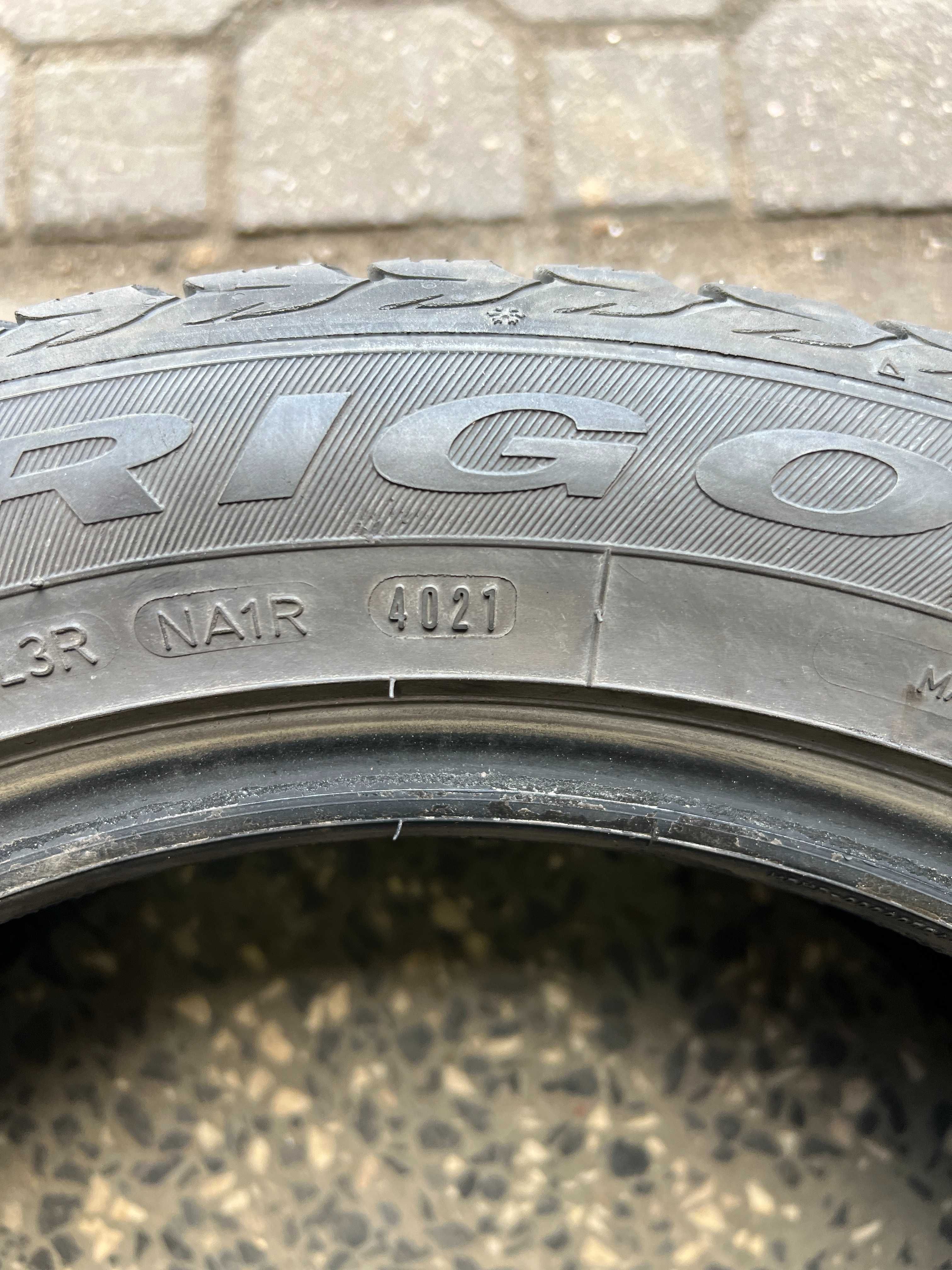 215/55r17 dębica opony zimowe 4szt 2021r bieznik 7mm