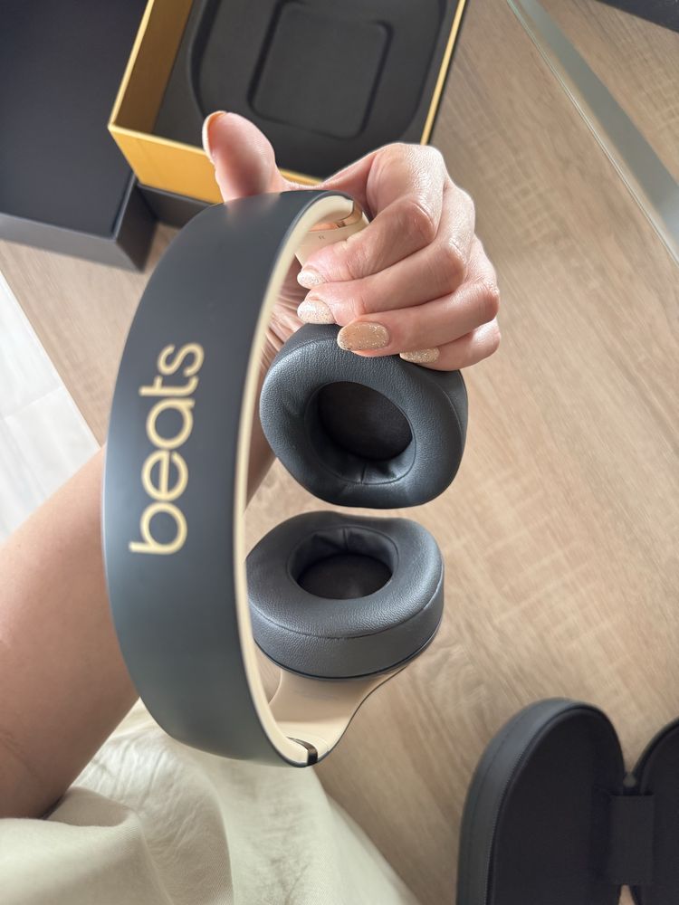 Sluchawki beats studio 3 wireless grey gold