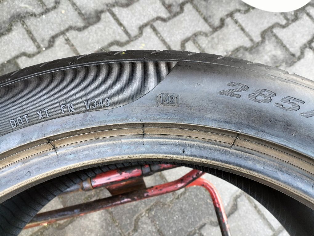 Opony letnie 285 40 r21 Pirelli P Zero