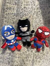 Pluszaki Marvel-Spiderman, Batman, Kapitan Ameryka