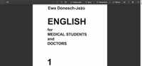 "English for medical students and doctors" Ewa Donesch-Jeżo