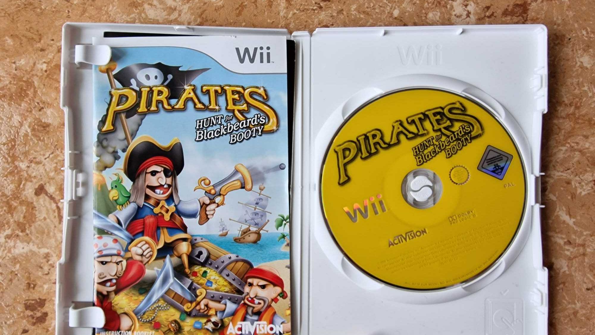 Jogo "Pirates Hunt for Blackbeard`s Booty" - Wii