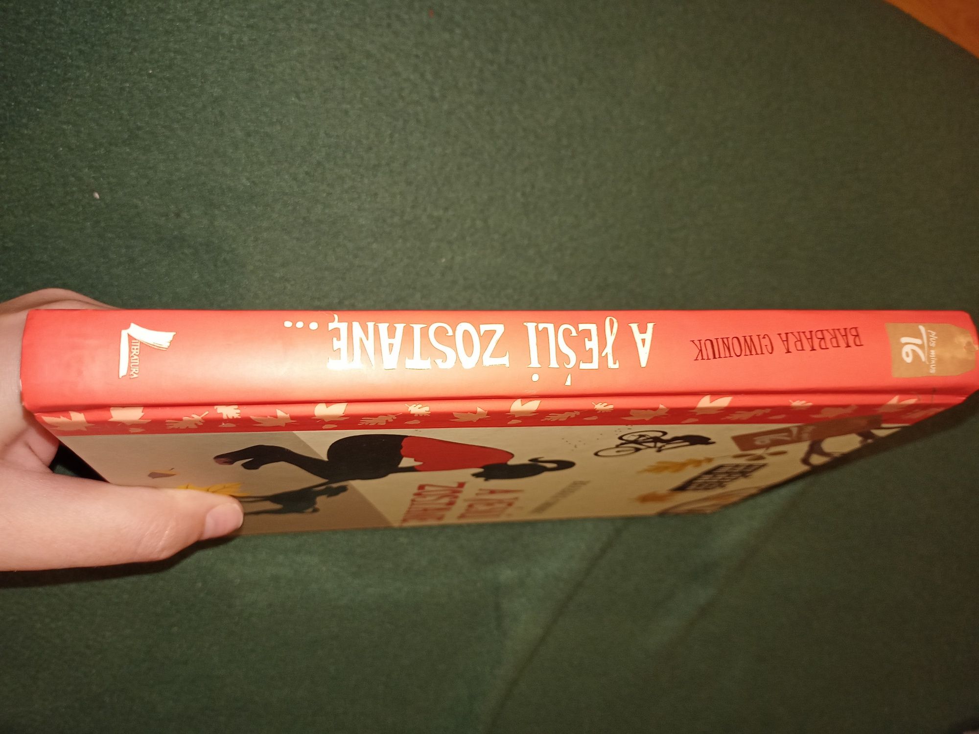 Książka A jeśli zostanę Barbara Ciwoniuk seria Plus Minus 16